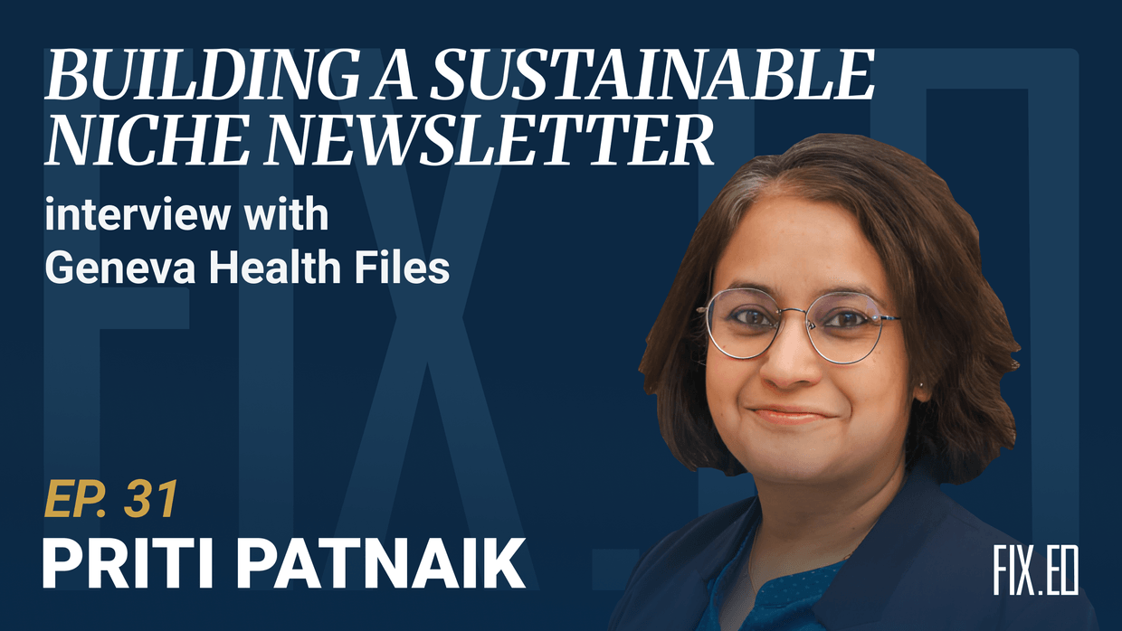 The quest to build a sustainable niche newsletter – interview with Geneva Health Files